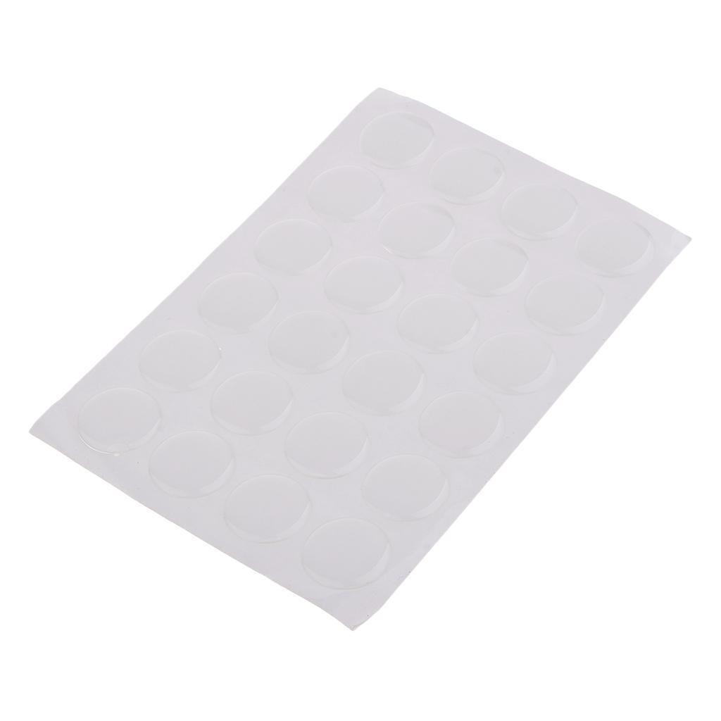 1/2 優質水晶透明環氧樹脂圓頂貼紙,適用於瓶蓋工藝品吊墜 IGOGO