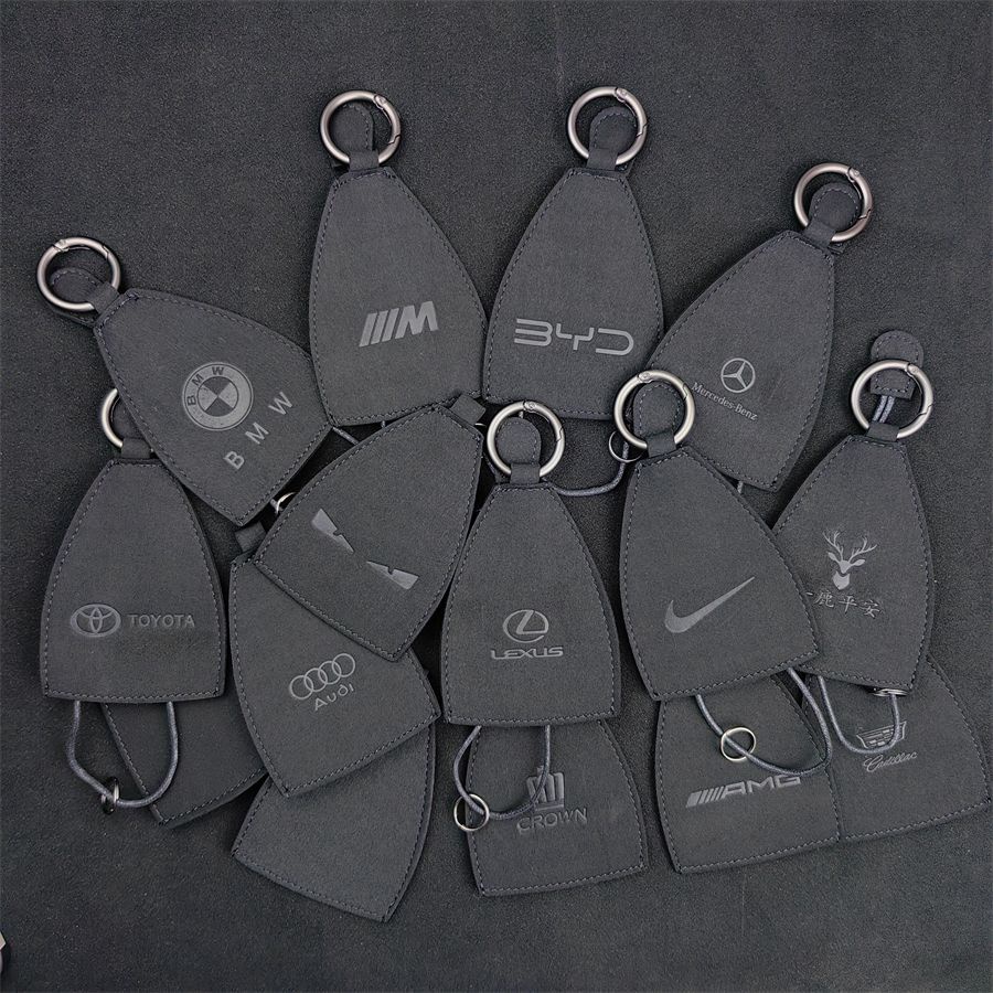 汽車鑰匙包 鑰匙套 鑰匙扣 保護套 適用於賓士AMG蘋果樹寶馬M奧迪RS保時捷大眾豐田本田日產鑰匙套包