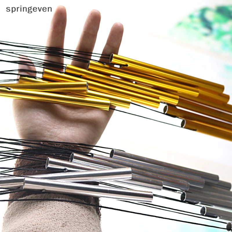 【springeven】3 型戶外金屬風鈴 12 管管風鈴鈴鐺裝飾客廳臥室餐廳咖啡店風鈴管新