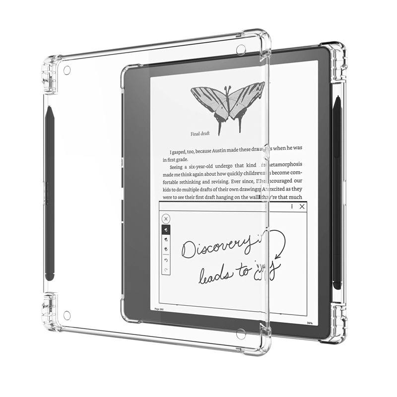 適用於 Kindle 2022 保護套的 Amazon Kindle Scribe 10.2 保護套帶筆架安全氣囊防震