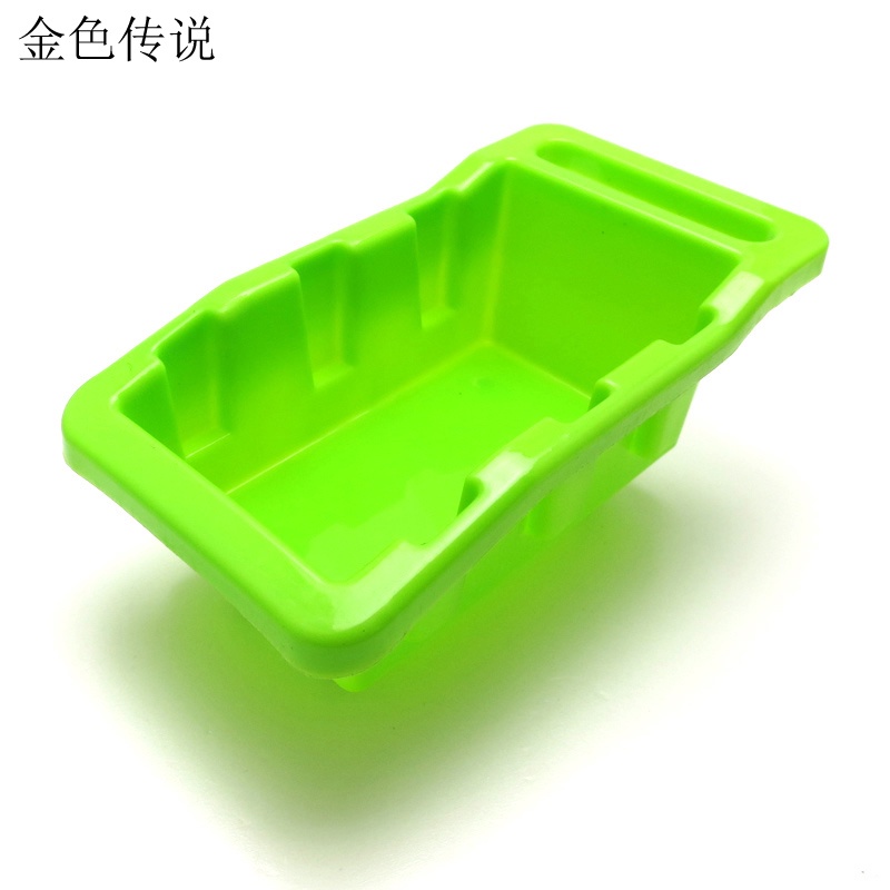綠盒 微型模型工具箱 塑膠工具盒 DIY製作用模型船殼 小船體制作