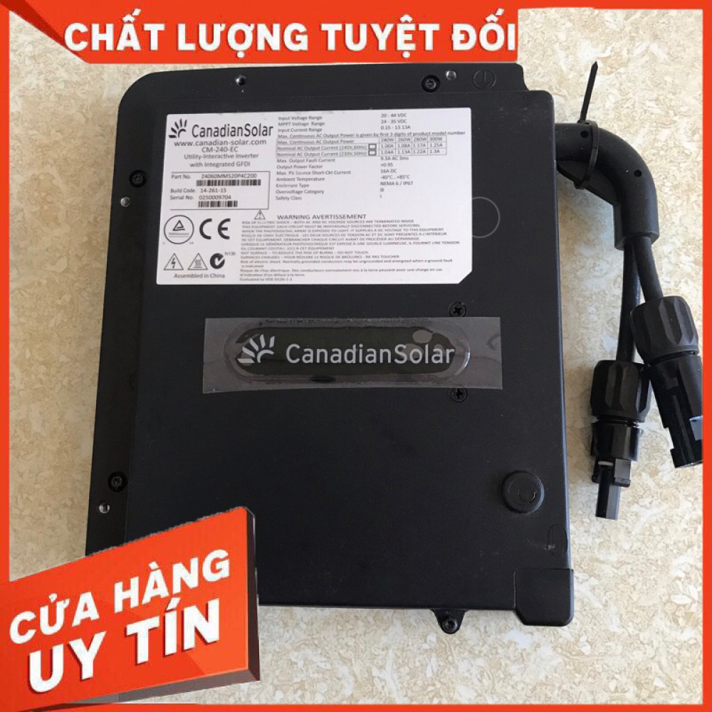 微型逆變器 Canadian CM-240-EC 網格逆變器可變 - 功率 240W