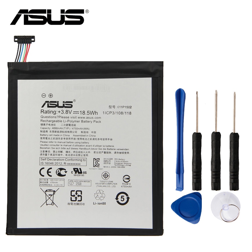 最新 華碩 ASUS ZenPad10 Z300CG C11P1502 Z300M P01T P023 原廠電池 附工具