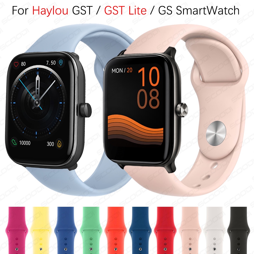 適用於 Haylou 智能手錶 2 Pro LS02 Pro / GST / GST Lite / GS 智能手錶錶帶的