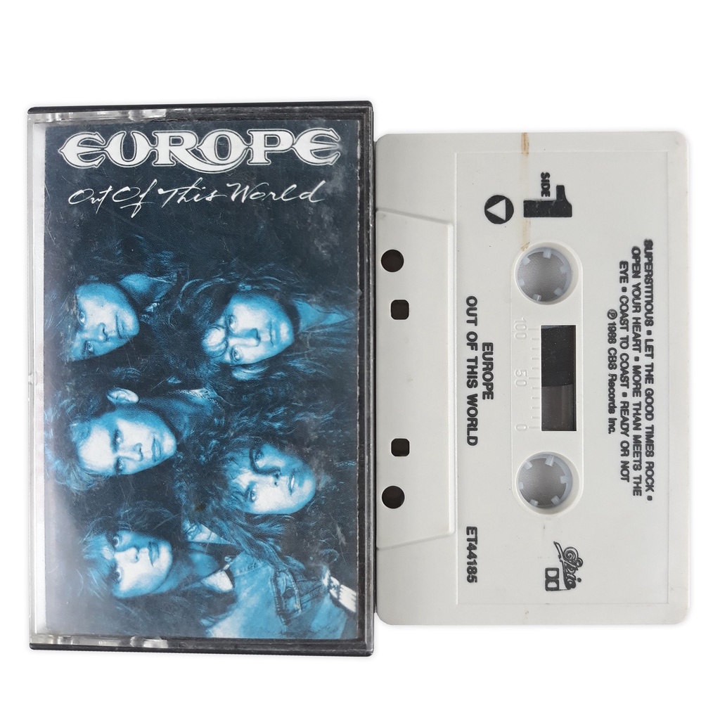 Europe-Out Of This World 老懷舊錄音帶 音樂卡帶 磁帶重金屬樂團 搖滾