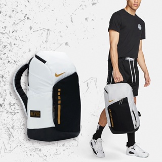 Nike 包包 Hoops Elite 白 後背包 籃球 菁英 雙肩背 氣墊背帶 【ACS】 DX9786-100
