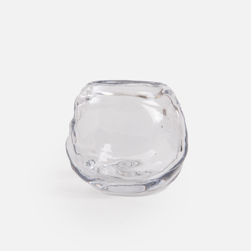 【HOLA】瑞典DBKD BUNCH玻璃燭杯 透明