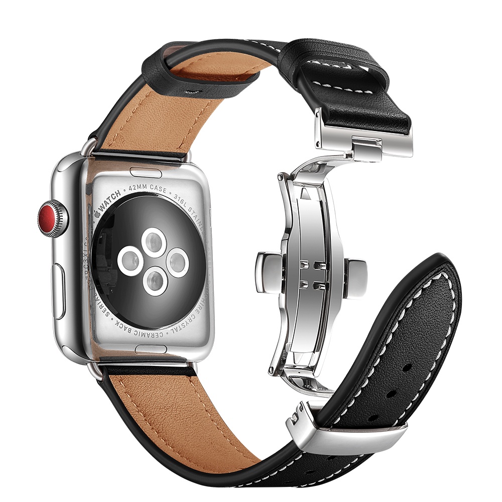 真皮錶帶錶帶手鍊錶帶適用於apple watch 8 7 6 5 4 3 2 iwatch系列49mm 45mm 44m