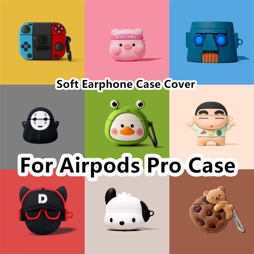 適用於 Airpods Pro Case 情侶可愛卡通適用於 Airpods Pro 外殼軟耳機保護套