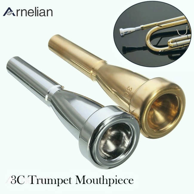 山葉 Arnelian 3C 尺寸金屬小號吹嘴適用於雅馬哈巴赫小號樂器配件零件