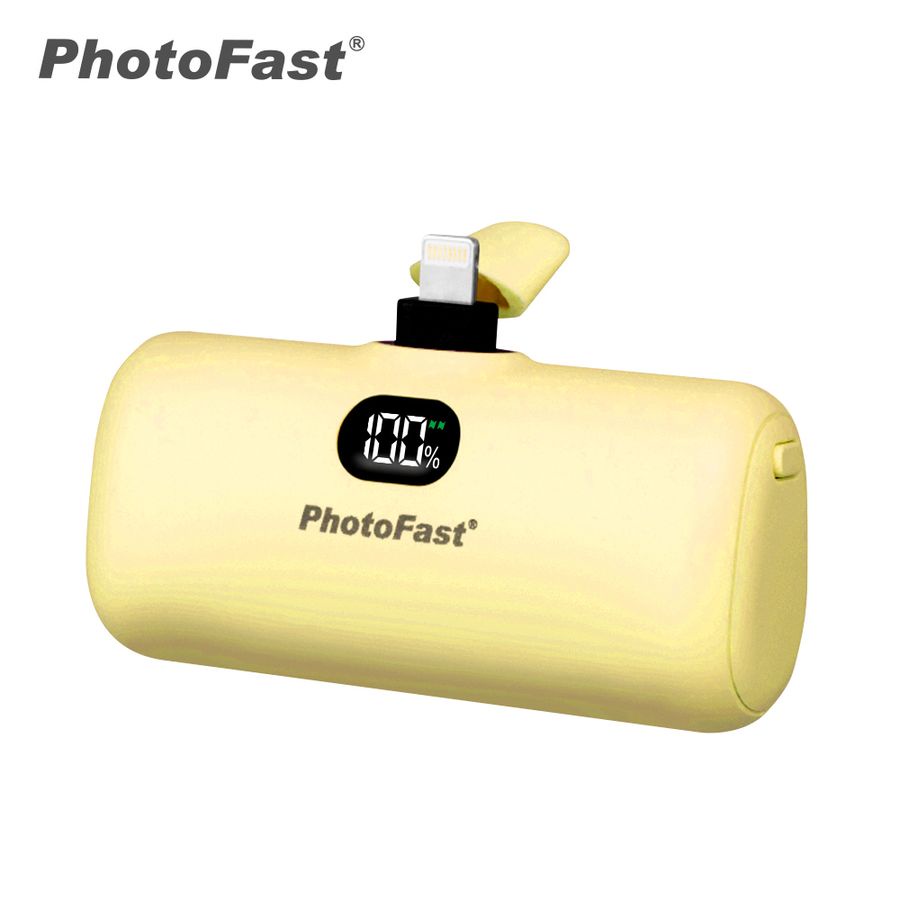 PhotoFast Lightning Power口袋電源/ 黃 eslite誠品