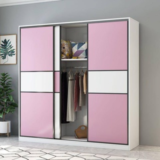 衣櫃 家用臥室 現代簡約木質 組裝衣櫥 兒童木衣櫃 出租房 簡易櫃子
