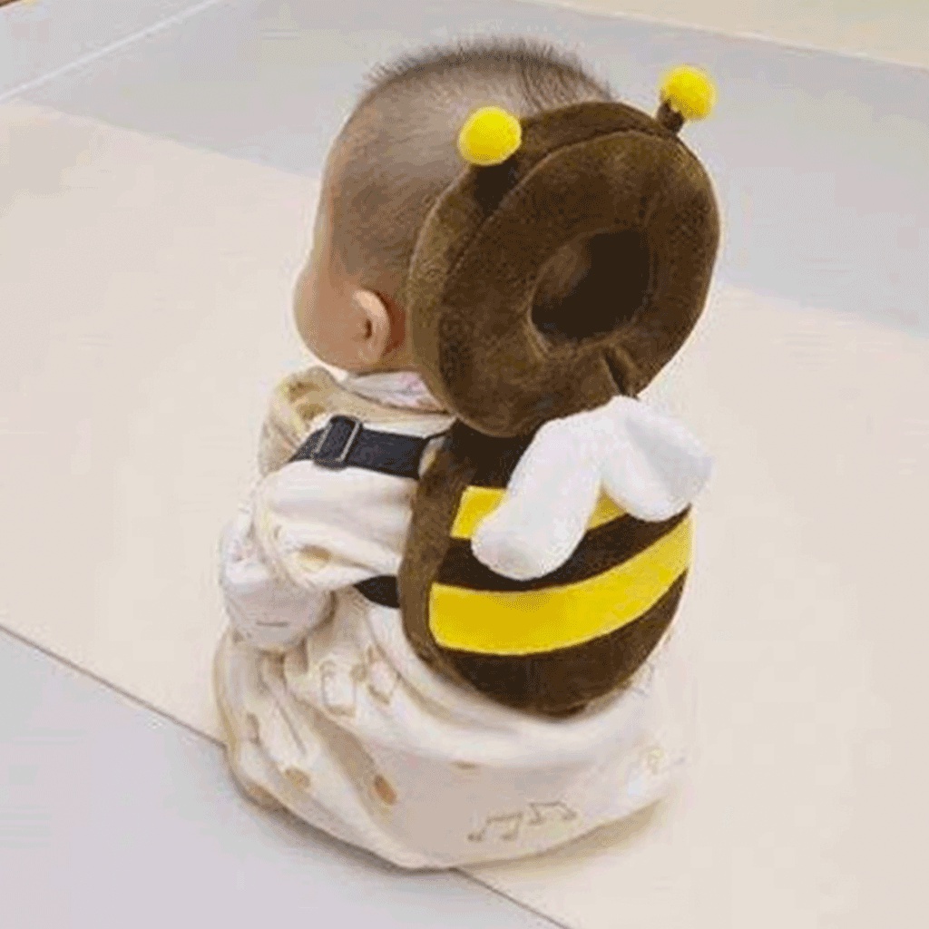 蜜蜂嬰兒頭部凹凸保護墊
