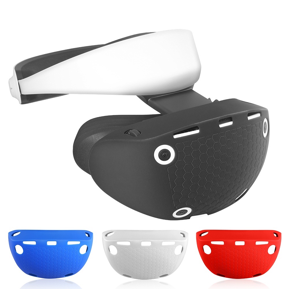 Ps VR2 眼鏡保護套 PS VR2 眼鏡防刮殼替換矽膠保護套 Playstation VR2 配件