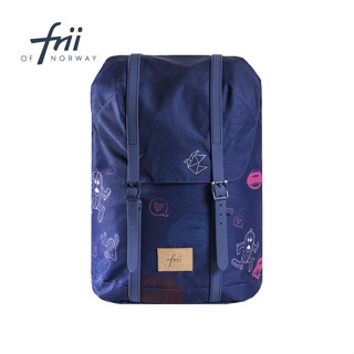 Frii Retro 30L輕量護脊書包/ 紫藍'23 eslite誠品