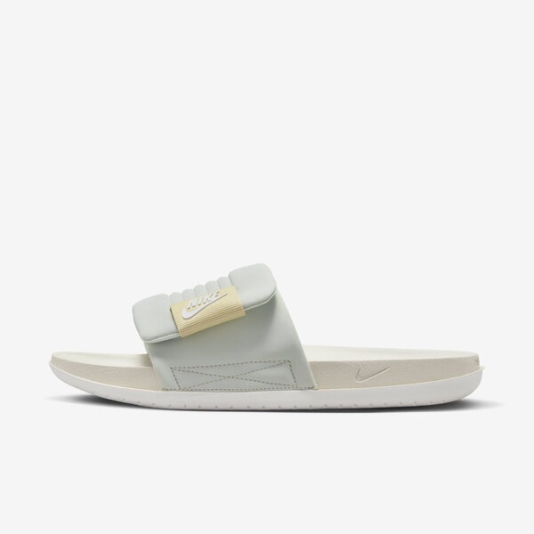 Nike 運動涼/拖鞋 男 Offcourt Adjust Slide 銀 DQ9624-003