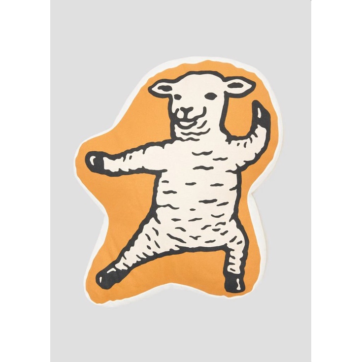 日本代購 graniph Lamb Chop 功夫綿羊靠墊