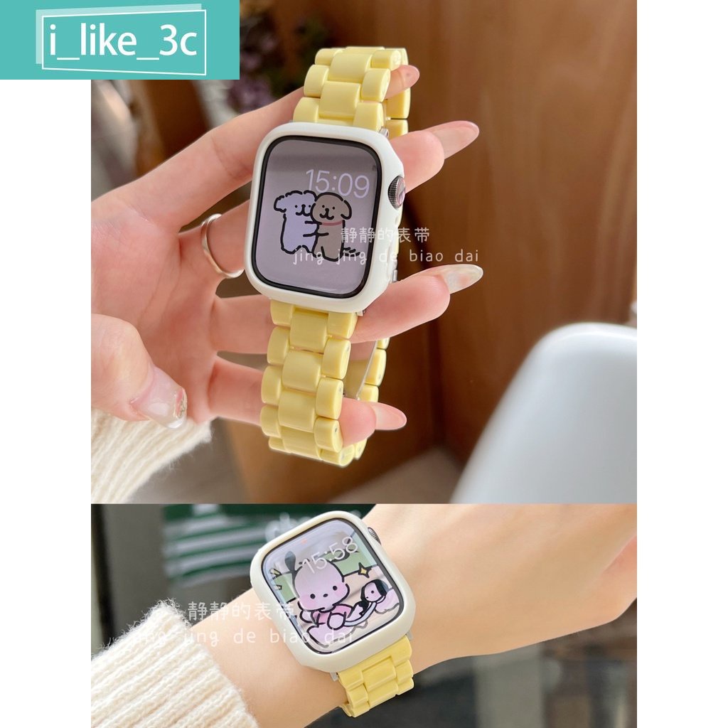 小米手錶超值版錶帶 可愛馬卡龍糖果色 錶帶+金屬殼 適用 Redmi 手錶 3/2 Lite 樹脂運動 紅米watch