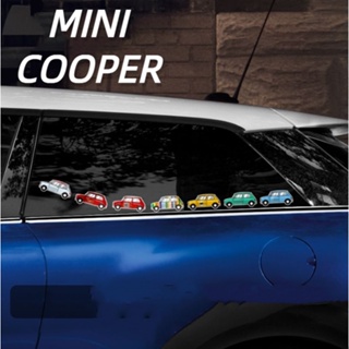 適用於MINI COOPER車窗貼紙COUNTRYMAN車玻璃創意個性復古車模貼紙
