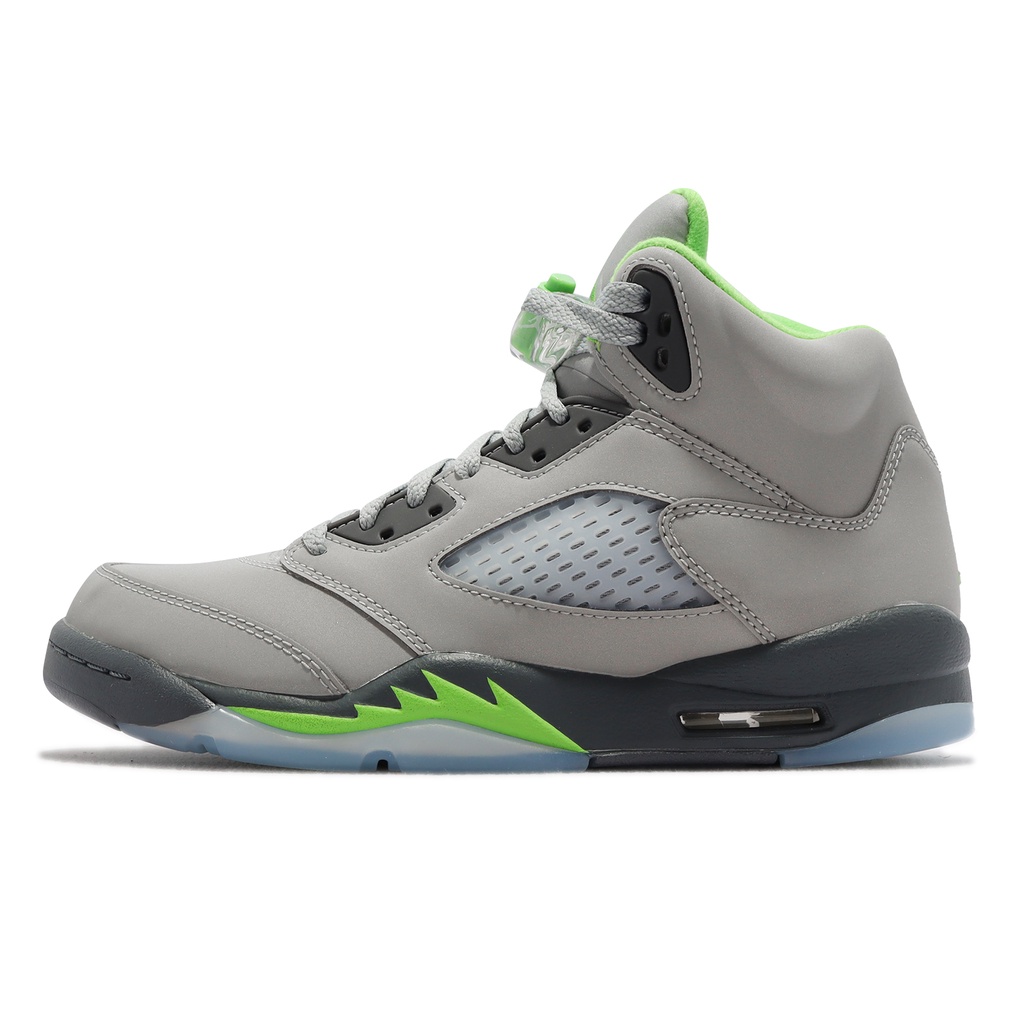 Nike Air Jordan 5 Retro Green Bean 女鞋 大童 灰綠 ACS DQ3734-003