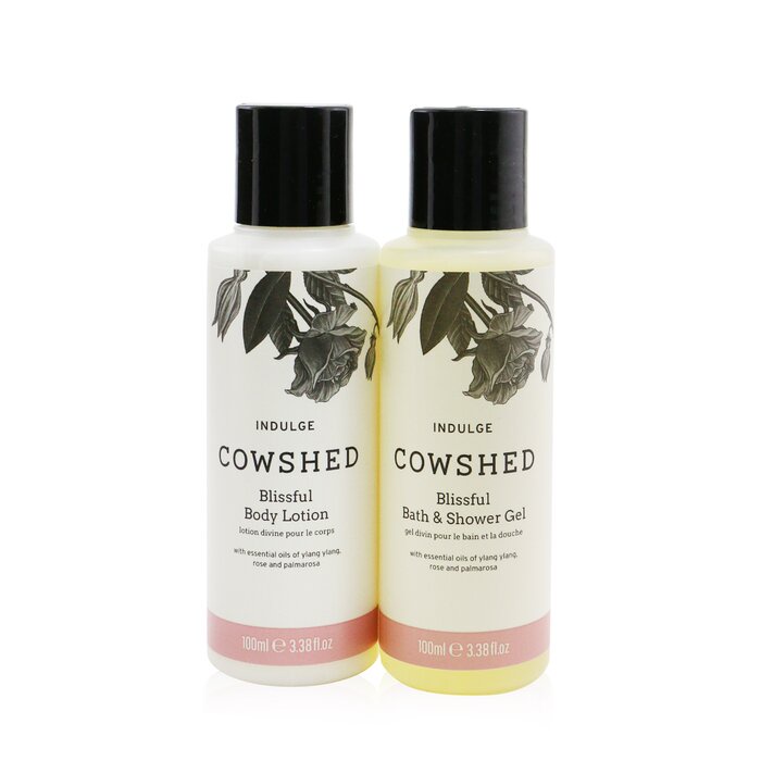 COWSHED - 幸福禮遇兩件套: 盡情享受幸福沐浴露 100ml+ 盡情享受幸福身體乳液 100ml