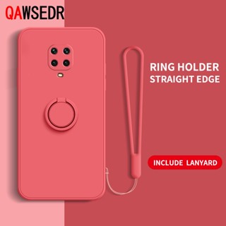 Redmi Note 9 PRO Max Note 9s POCO M2 PRO 直邊液態矽膠精密相機蓋外殼軟手機套帶支