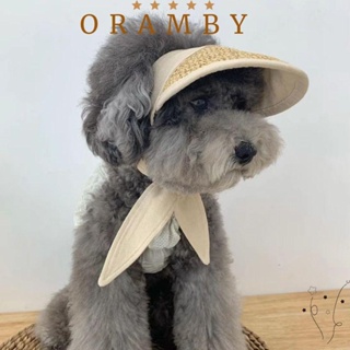 ORAMBEAUTY 寵物帽手工編織寵物用品可調貓配件道具帽