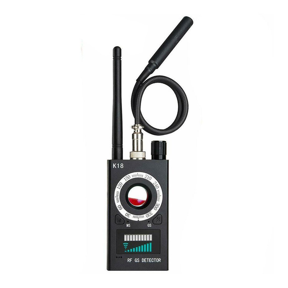 信號探測器 K18 強磁 GPS 探測器 射頻信號分析儀 反間諜分析儀 音頻錯誤查找器