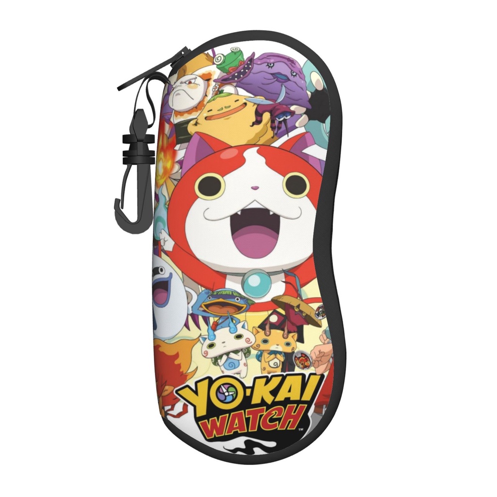 Yo Kai 手錶太陽鏡軟殼,超輕便攜拉鍊眼鏡盒,眼鏡盒