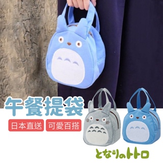 【現貨】日本直送 龍貓手提袋 午餐袋 外出包 便當袋 卡通餐袋 包包 兒童餐袋 兒童包包 豆豆龍 宮崎駿 艾樂屋