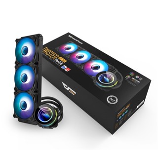 darkflash DX360 V2.6 冰風俠 ARGB 水冷散熱器- 黑色 ☆ 支援最新 1700 / AM5 腳位