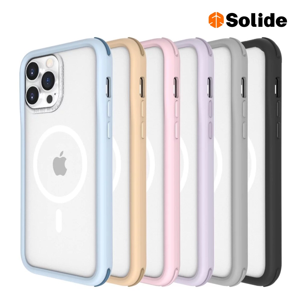 【Solide 索力得】iPhone 13 / mini / Pro / Max 維納斯FX防摔手機殼｜手機保護殼