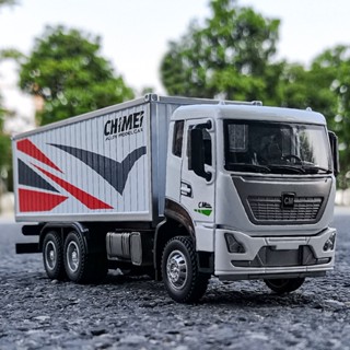 🌈精緻合金工程運輸貨櫃車模型，兒童玩具大貨車，男孩玩具車的絕佳選擇