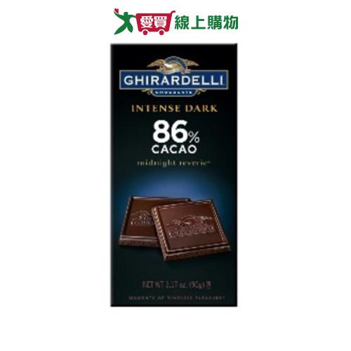 《吉爾德利》86%黑巧克力片 90G【愛買】