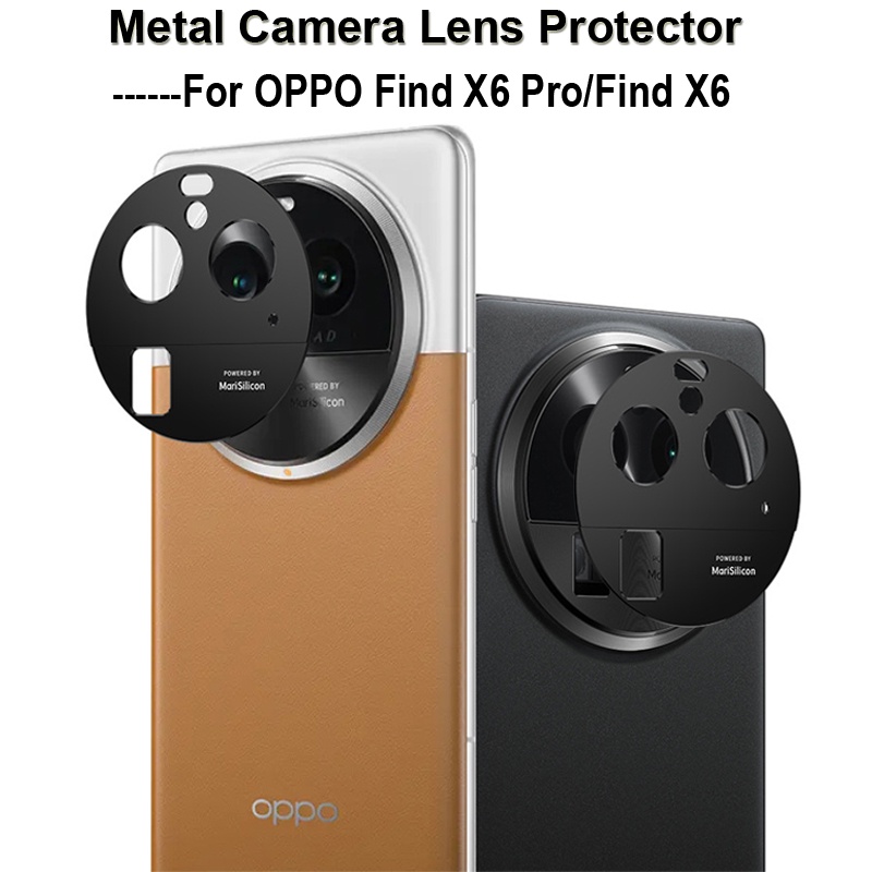 適用於 OPPO Find X6 Pro 相機鏡頭保護膜金屬磨砂保護膜適用於 OPPO Find X6 背面保護套