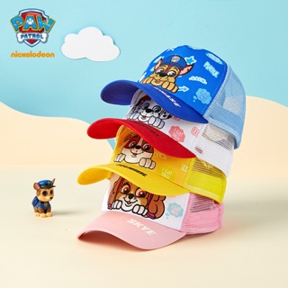 Paw Patrol兒童帽子夏季卡通網眼嬰兒鴨舌帽女童太陽帽品牌兒童帽子-0708