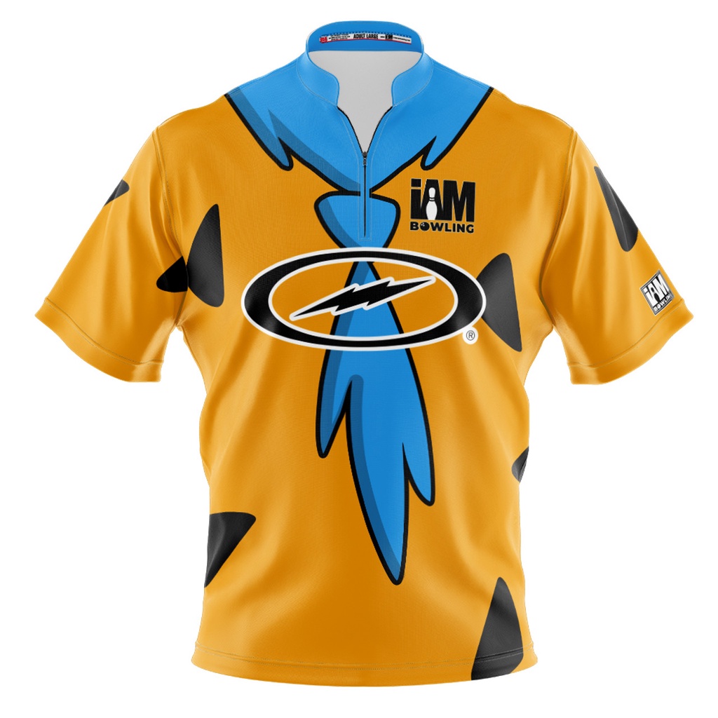 Storm DS 保齡球球衣 - 設計 1539-ST 3D 拉鍊領保齡球襯衫 DIY 名稱