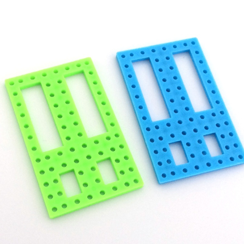 綠藍色窗板 車架  diy科技小製作 科普模型玩具 拼裝材料