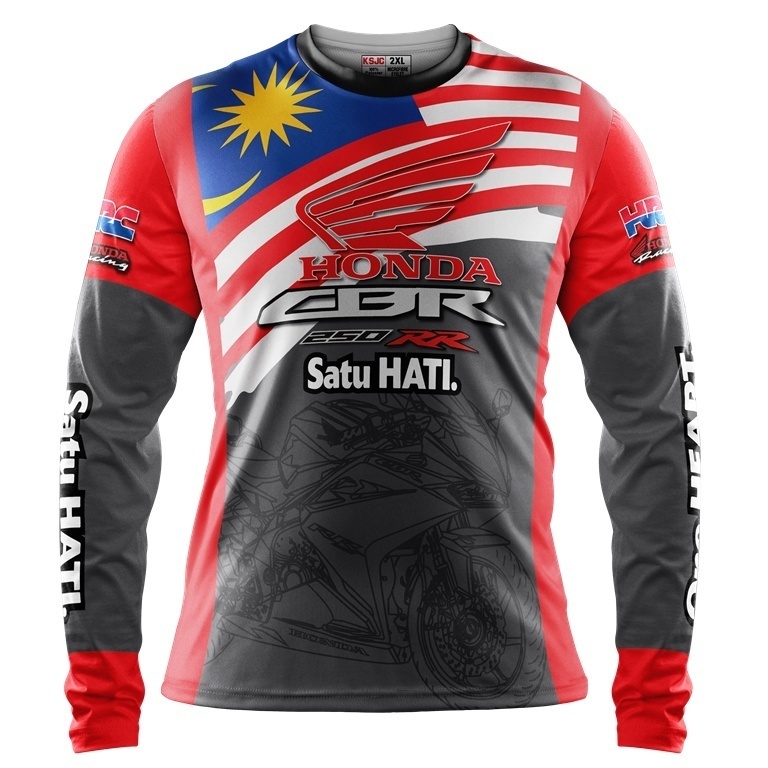 馬來西亞 baju honda cbr250rr v3 (短/長袖)