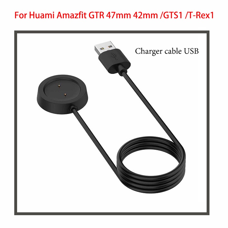 充電器線 USB 適用於華米 Amazfit GTR 47mm 42mm GTS T-Rex