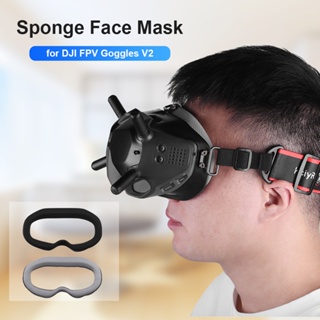 適用於 DJI FPV Goggles V2 面罩罩無人機飛行眼鏡海綿泡沫眼墊