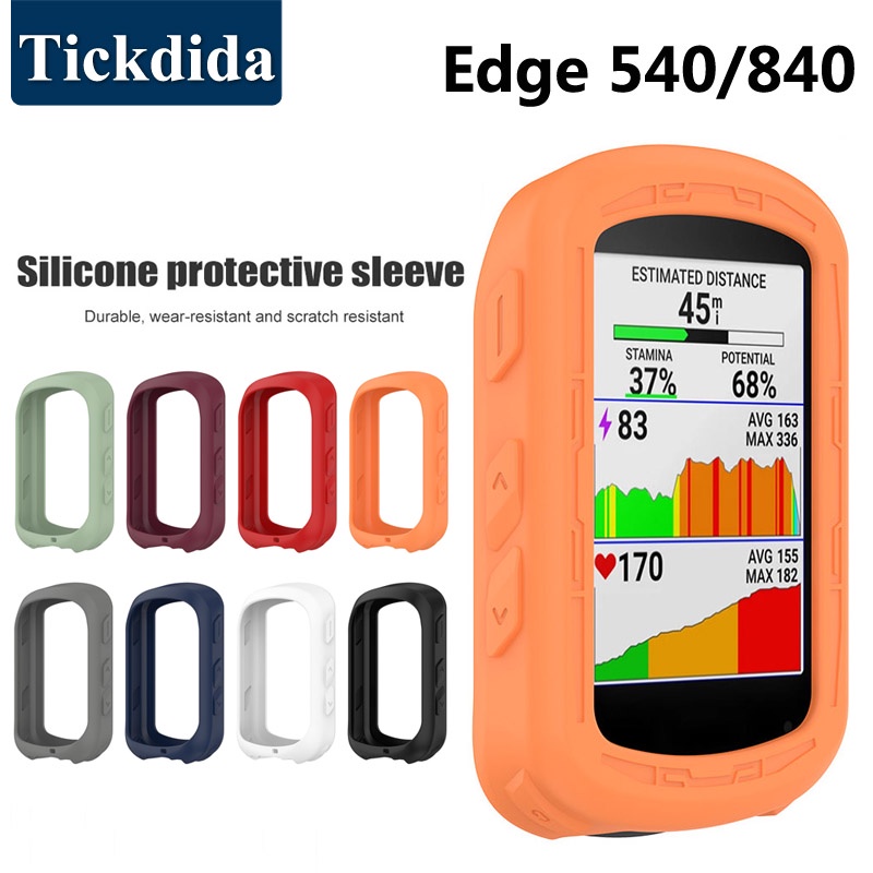 Garmin Edge 840 540 GPS 自行車電腦防刮矽膠套保護套外殼提供出色的保護