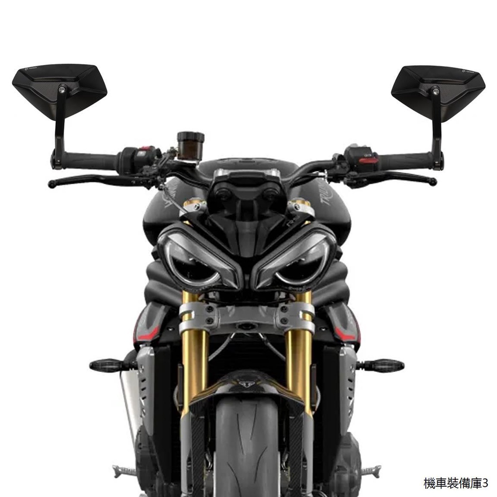 Street Triple RS重機改裝FENRIR機車手把後視鏡Speed Triple 1200 RS Street