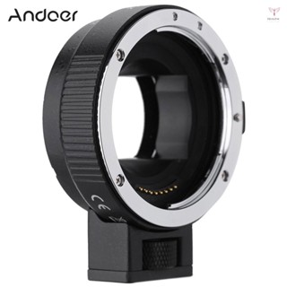 （清倉甩賣）Andoer 轉接環EF-NEXII 自動對焦電子 佳能EF卡口鏡頭轉接索尼NEX相機身 完美支援全畫幅相機