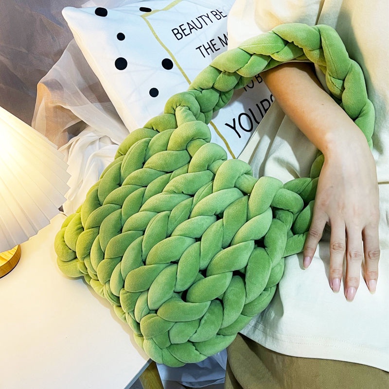 500g新款絲絨版冰島毛線自製手編包包材料包韓版流行郵差包