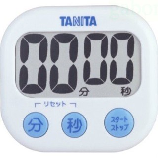 佶洋餐具【日本TANITA計時器 TD-384-WH 】超大螢幕顯示電子計時器貿易商公司貨非代辦自購 保固一年