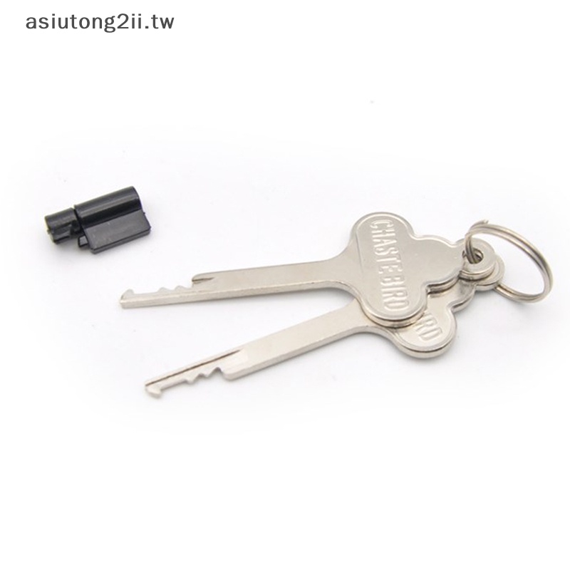 [asiutong2ii] Sex Shop 塑料替換隱形鎖男貞操雞籠配件鑰匙 CB6000s 樹脂貞操鎖 [TW]
