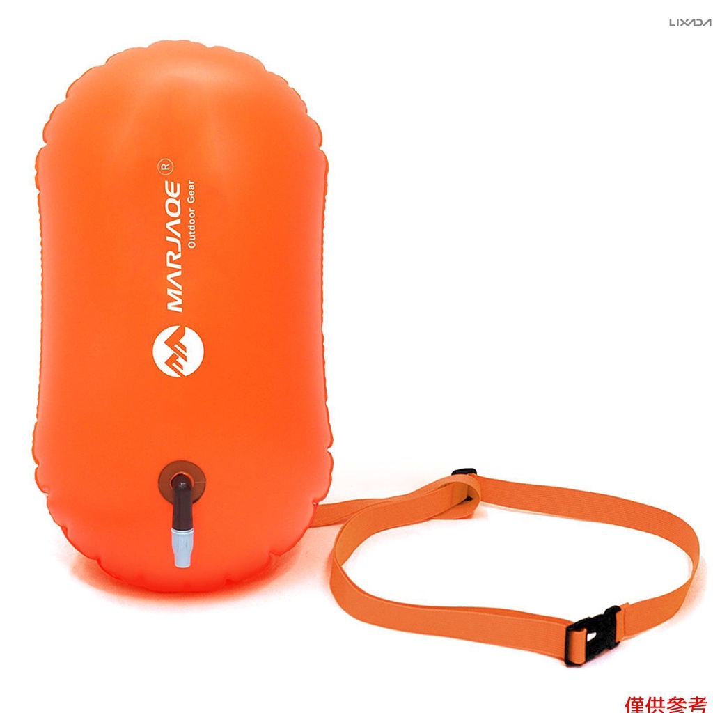 [新品到貨]充氣游泳袋氣囊防水PVC游泳浮潛救生圈浮袋[26]