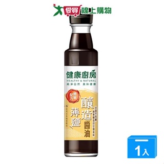 健康廚房 釀造薄鹽醬油(300ML)【愛買】