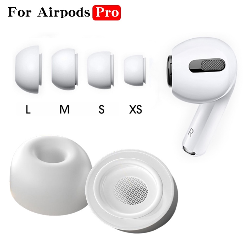 3 對精緻貼合軟矽膠耳塞舒適矽膠替換耳機耳塞兼容 AirPods Pro/Pro 2 無線藍牙耳機